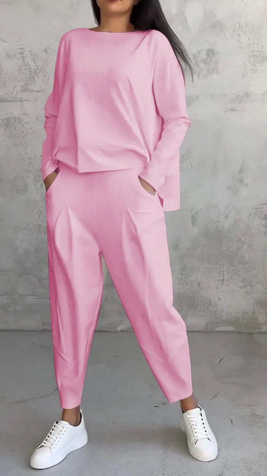 Melody Casual Suit in Pink