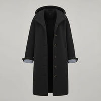 Melody Elegant Coat in Black