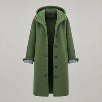 Melody Elegant Coat in Green