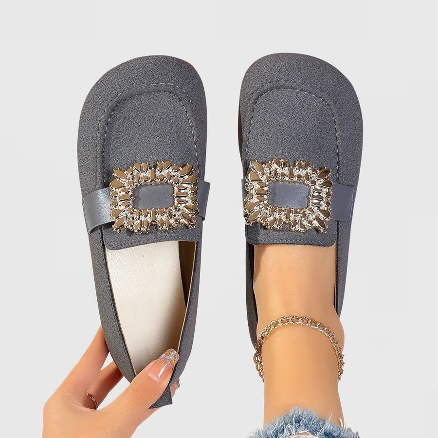 Melora Orthopedic Loafers in Gray