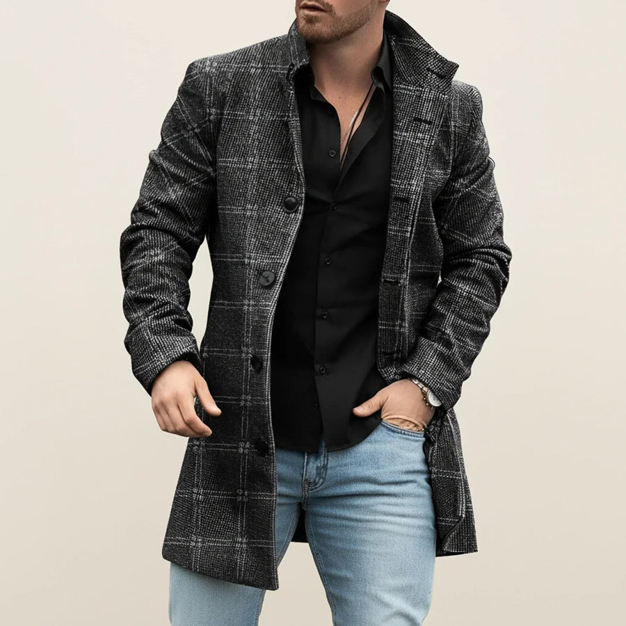 Viktor | Men's Fall Patchwork Style Coat