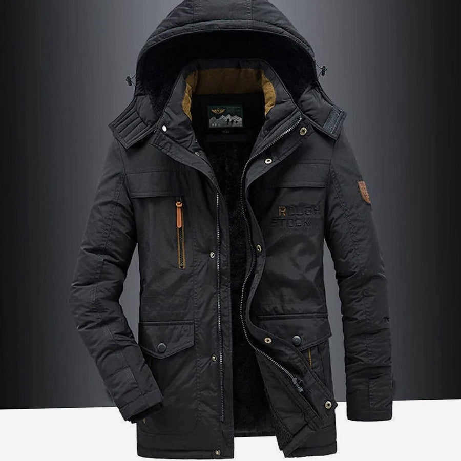 James | Men's Fleece-Lined Hooded Winter Jackets