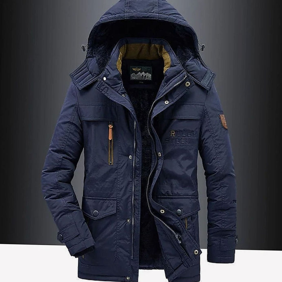 James | Men's Fleece-Lined Hooded Winter Jackets