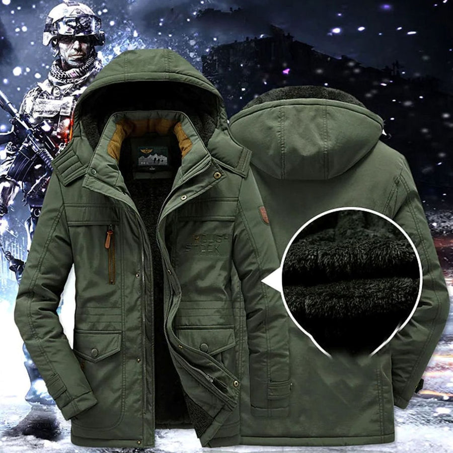 James | Men's Fleece-Lined Hooded Winter Jackets