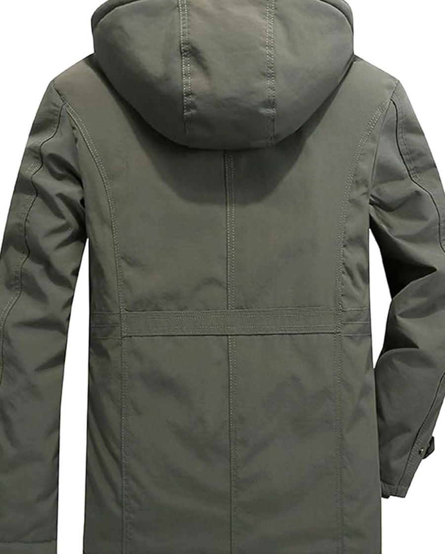 James | Men's Fleece-Lined Hooded Winter Jackets