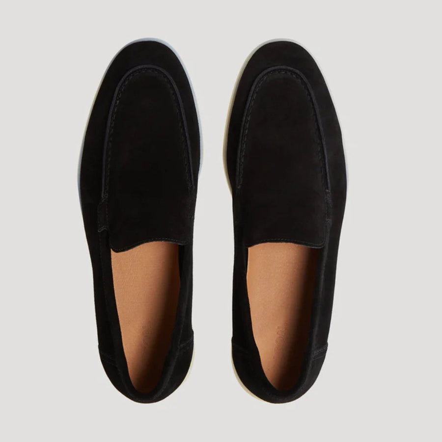 Jacob | Men's Suede Slip-On Flatform Loafers