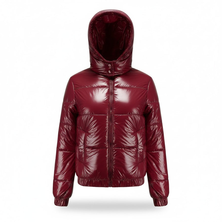 Mercy Jacket in Wine Red