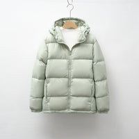 Mercy Lightweight Jacket with Hood in Light Green