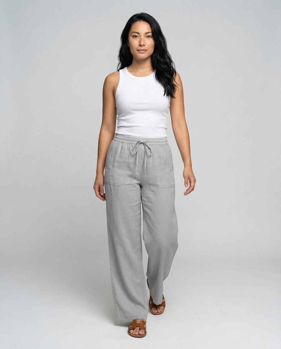 Mercy Linen Blend Trousers