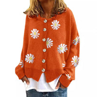 Mercy Sweater with Floral Print