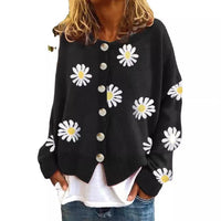 Mercy Sweater with Floral Print