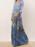 Merel Maxi Dress with Pleated