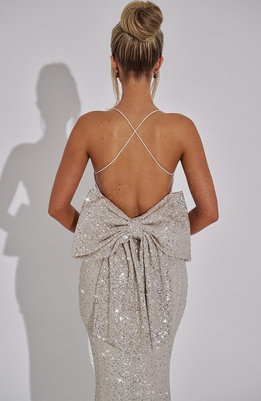 Sandy Maxi Dress – Champagne