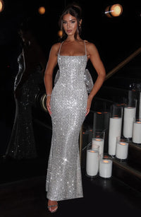Sandy Maxi Dress – Champagne