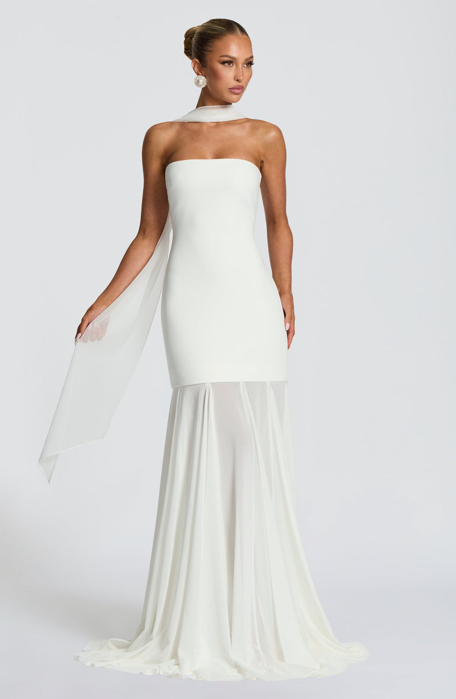 Evangeline Gown – Ivory