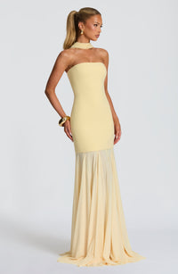 Evangeline Gown – Lemon