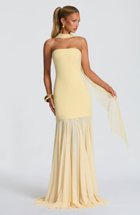 Evangeline Gown – Lemon
