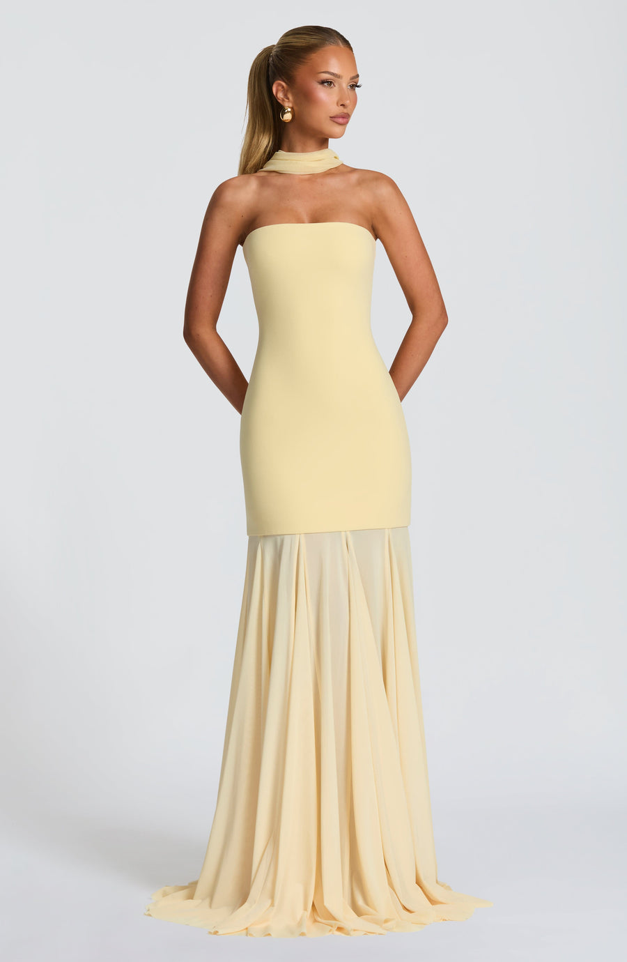 Evangeline Gown – Lemon