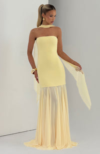 Evangeline Gown – Lemon