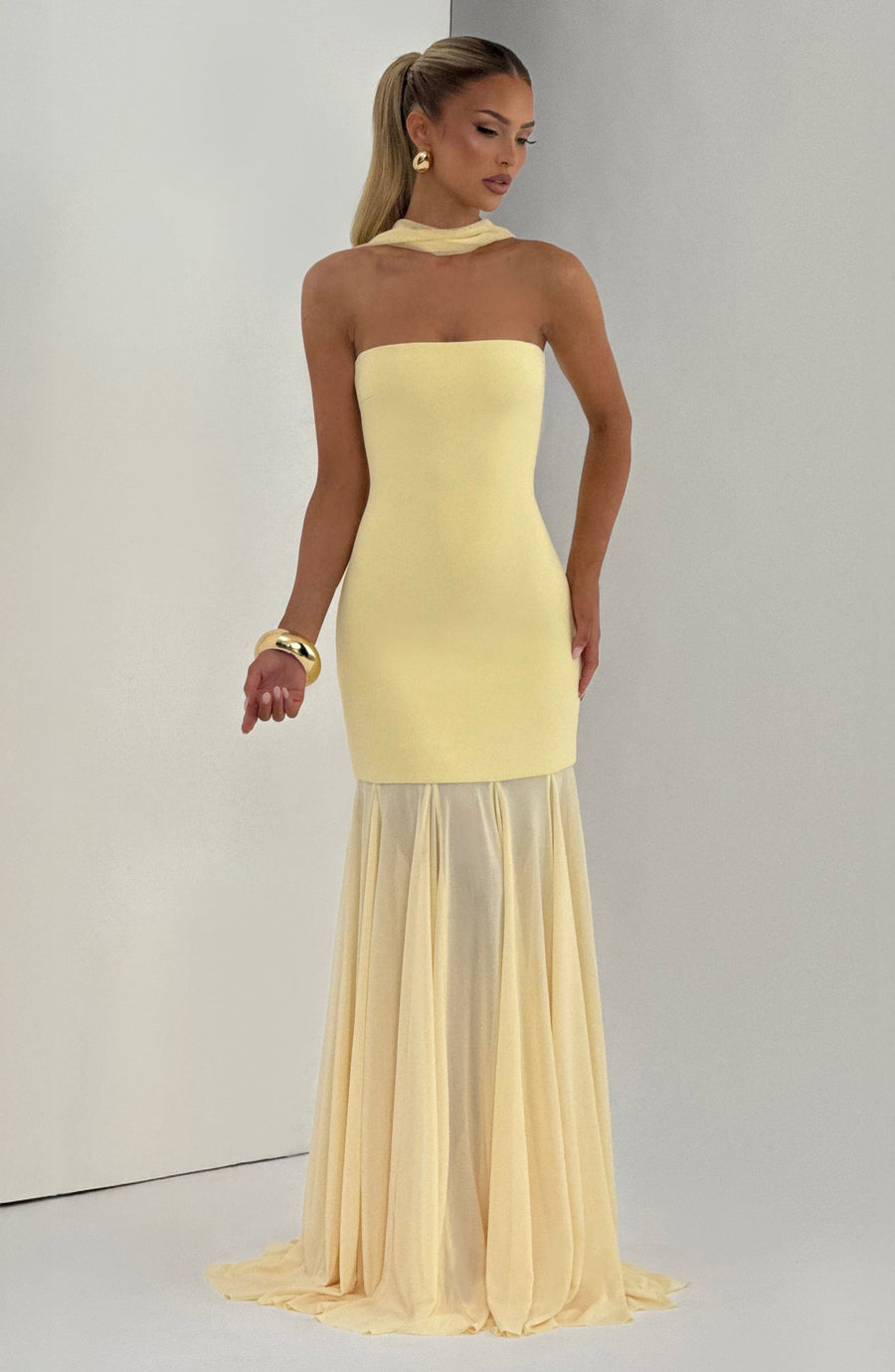 Evangeline Gown – Lemon