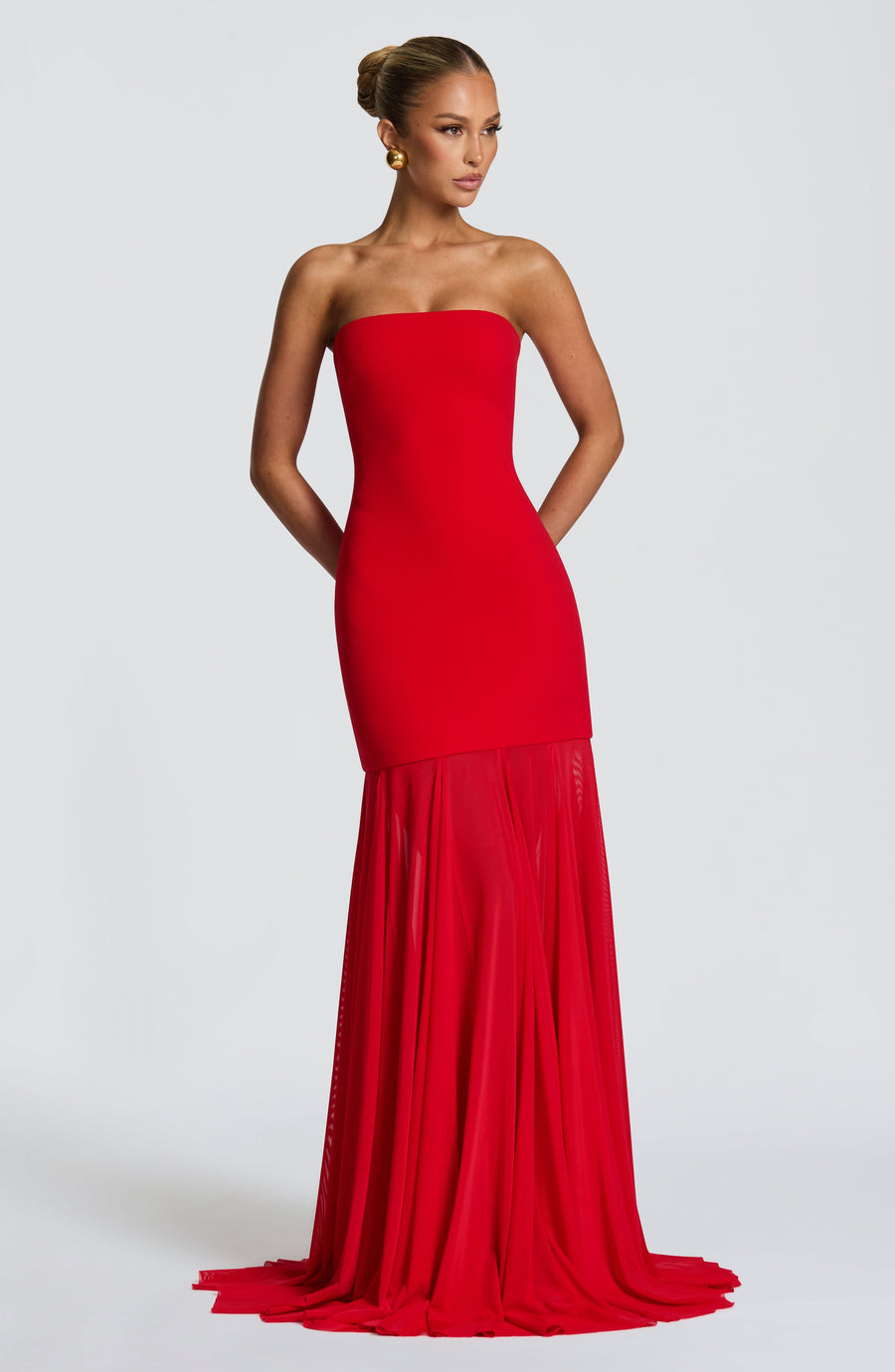 Evangeline Gown – Red