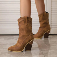 Mesa Western Bootie in Cabernet