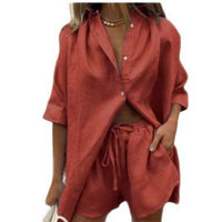 Mia Airy Linen Blouse