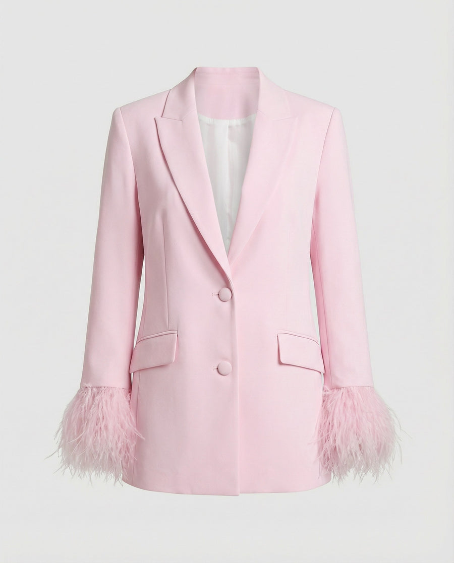 Mia Elegant Blazer in Pink