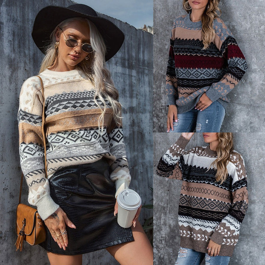 Mia Relaxed Knit Sweater