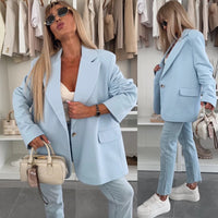Michaela Casual Blazer with Oversized