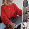 Michaela Casual Knit Sweater with Oversized