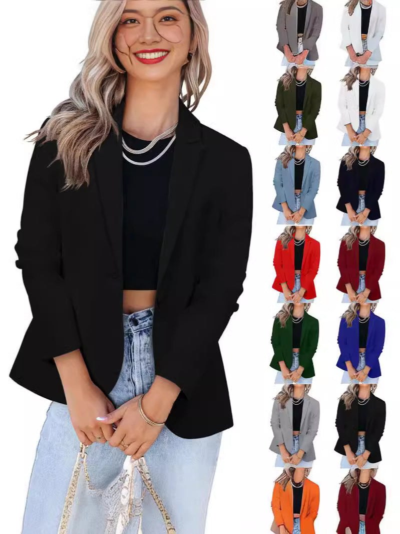 Michaela Elegant Blazer with Pockets