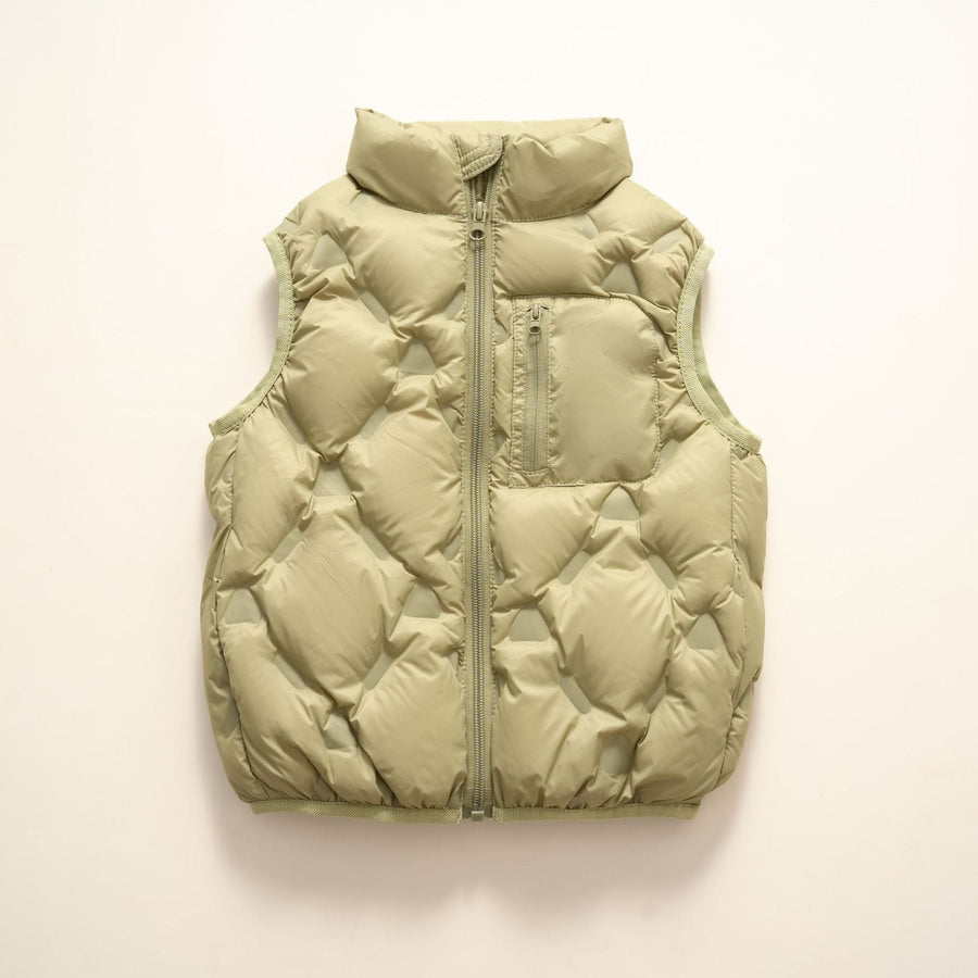 Michaela Lightweight Vest in Green