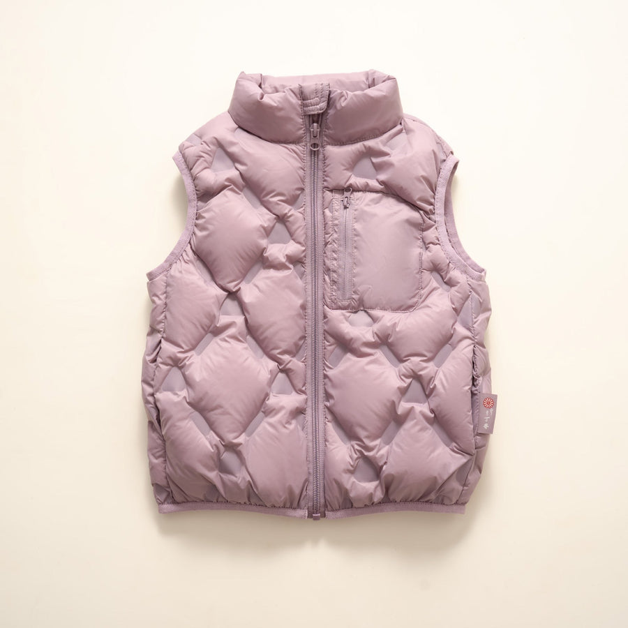 Michaela Lightweight Vest in Purple