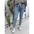 Mila Casual Joggers with Elastic Waist
