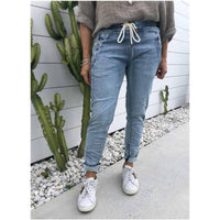 Mila Casual Joggers with Elastic Waist