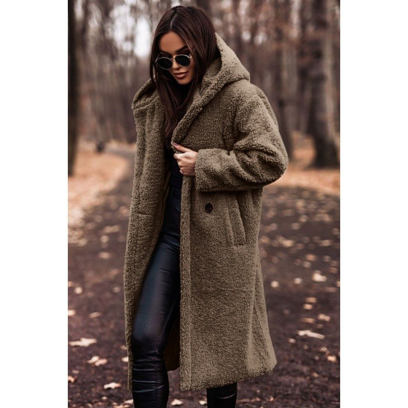 Mila Coat in Khaki