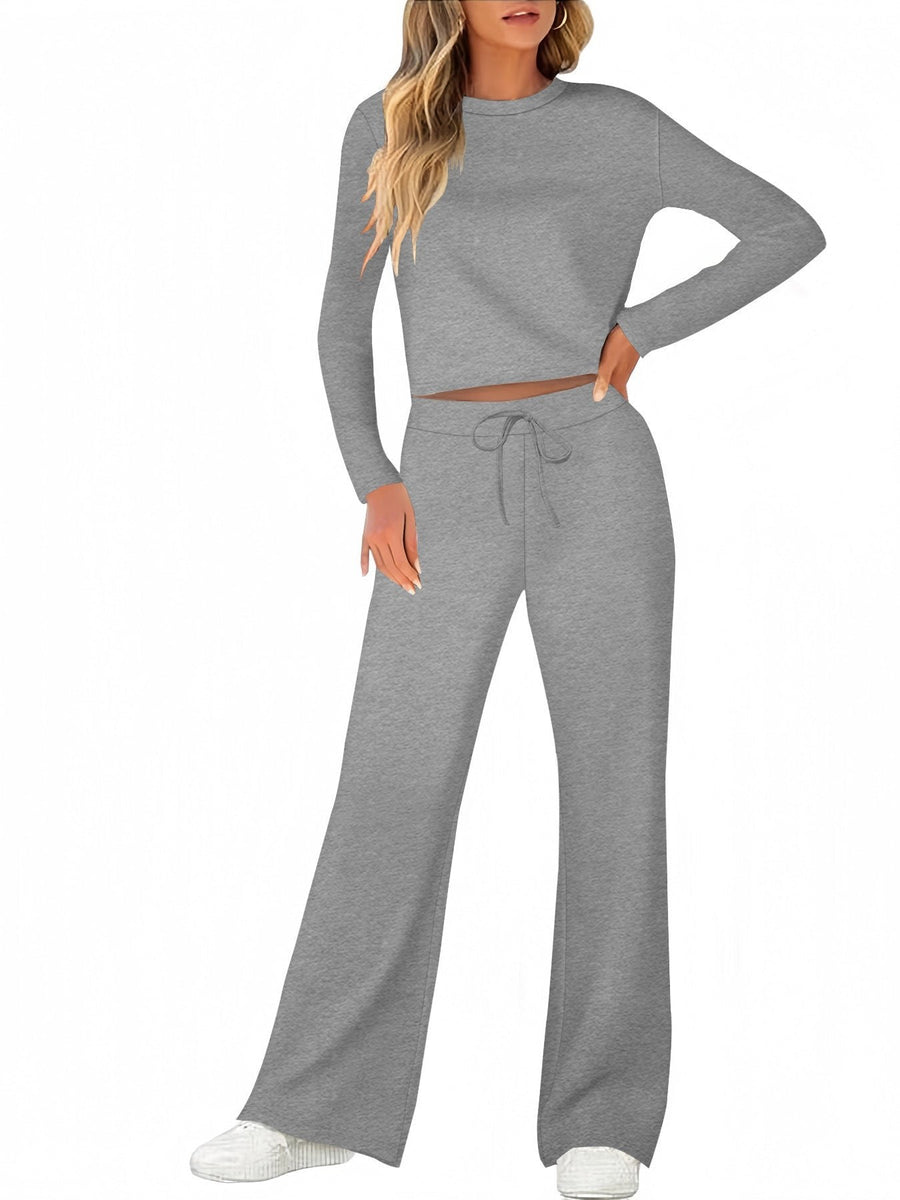 Mila Comfortable Set in Light Grey