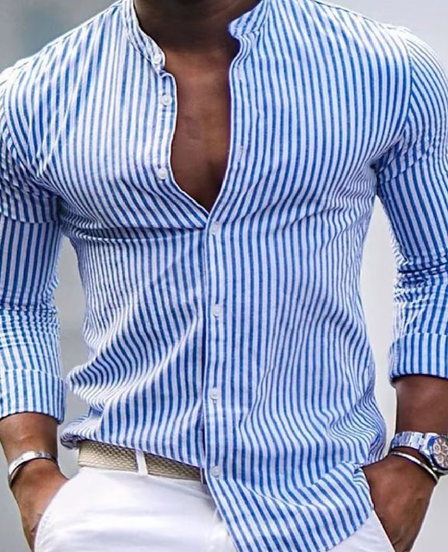Milan Elegant Shirt in Blue