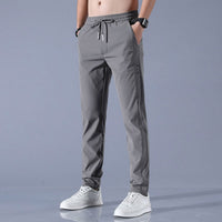 Milan Trousers in Dark Grey