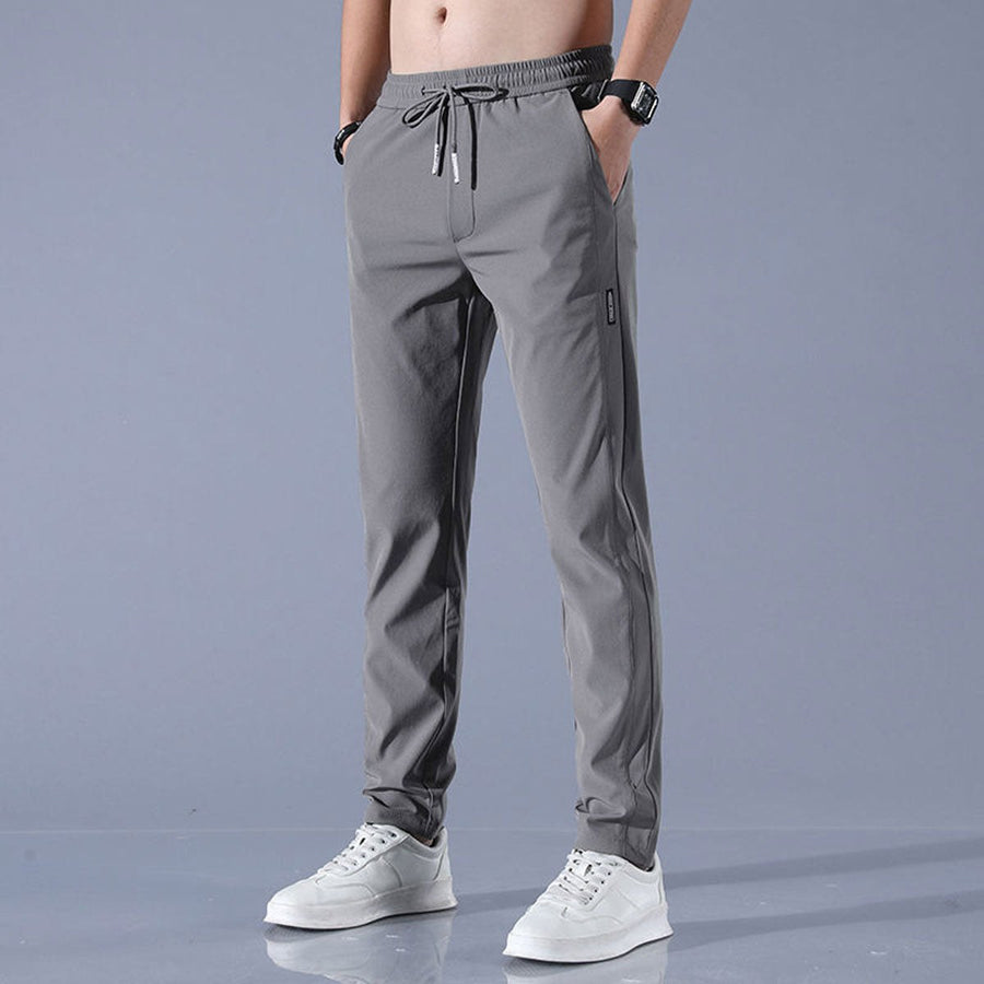 Milan Trousers in Dark Grey