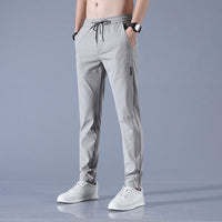 Milan Trousers in Light Grey