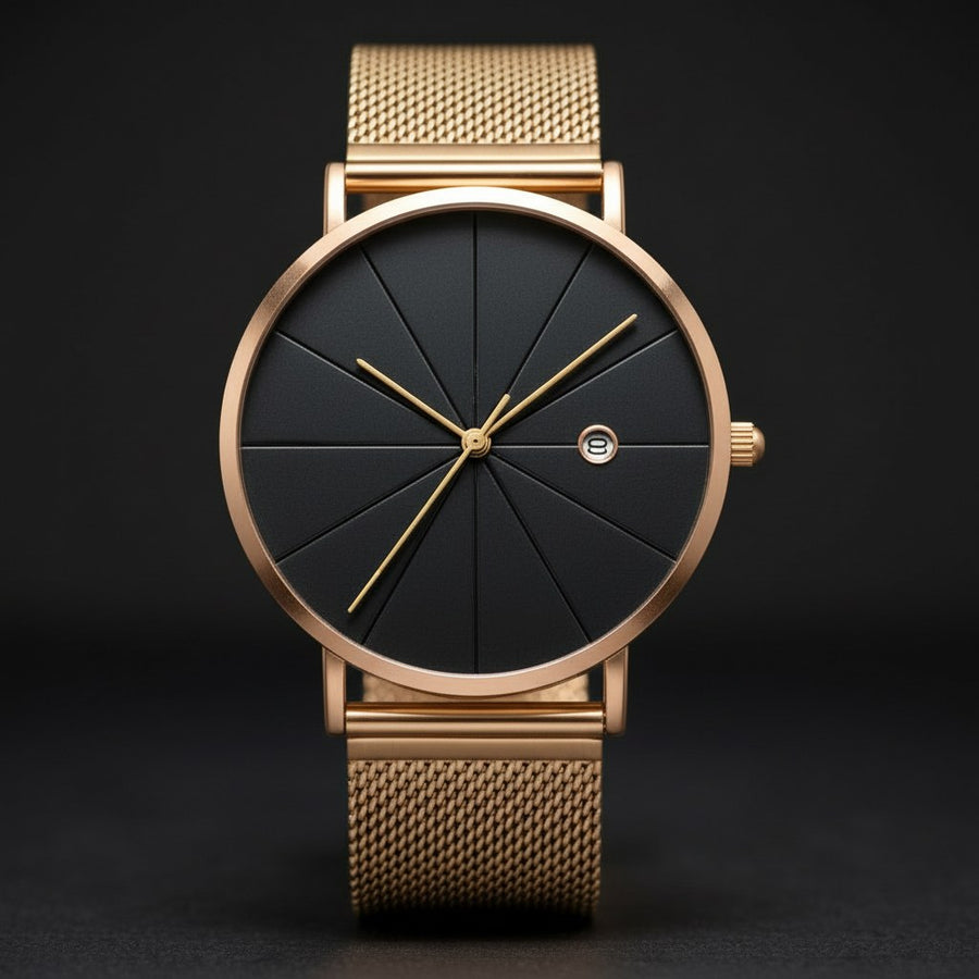Milano Classico, 44mm in Rose Gold