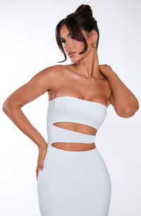 Hallie Maxi Dress – White