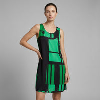 Mira Shift Mini Dress in Emerald