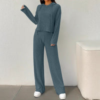 Mirabel Casual Knit Set with Hood