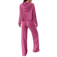 Mirabel Casual Knit Set with Hood