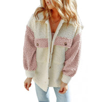 Mirabel Jacket with Chest Pocket and Pockets in Pink