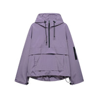 Mirabel Lightweight Jacket with Pockets in Purple