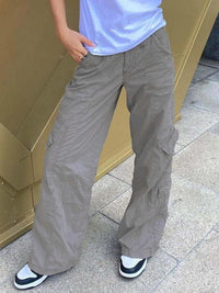 Mirabel Relaxed Trousers in Light Grey